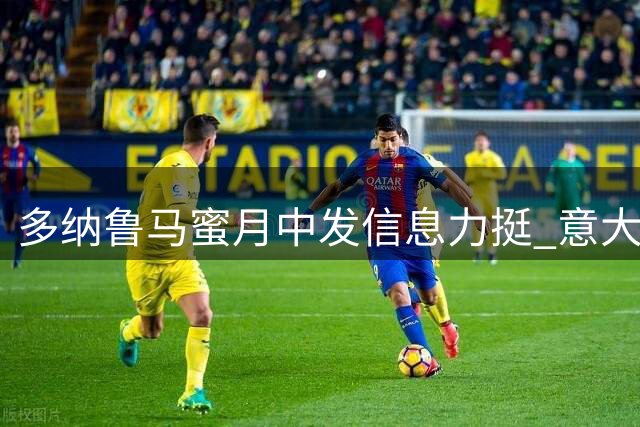 多纳鲁马蜜月中发信息力挺 意大利足协主席详解国家队选帅内幕